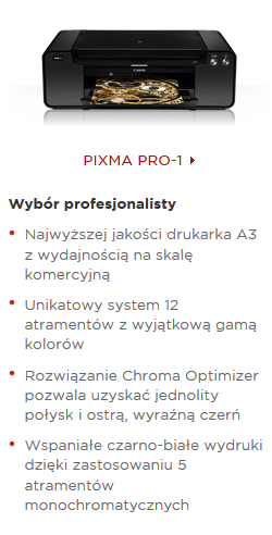 CANON Pixma PRO-1